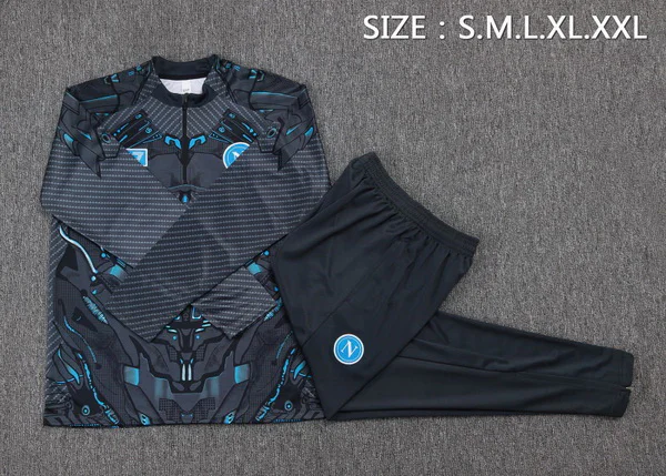 SSC Napoli Niños Conjunto 2025 2026 Gris - Tuta SSC Napoli Niños | 7camisetas