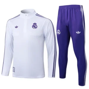 Real Madrid Niños Conjunto 2025 2026 Blanco - Tuta Real Madrid Niños | 7camisetas