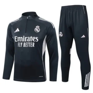 Real Madrid Niños Conjunto 2025 2026 Gris - Tuta Real Madrid Niños | 7camisetas