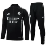 Real Madrid Niños Conjunto 2025 2026 Negro - Tuta Real Madrid Niños | 7camisetas