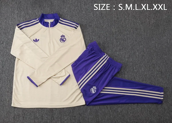 Real Madrid Niños Conjunto 2025 2026 Amarillo - Tuta Real Madrid Niños | 7camisetas