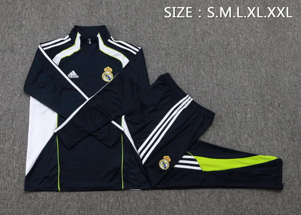 Real Madrid Niños Conjunto 2025 2026 Negro - Tuta Real Madrid Niños | 7camisetas