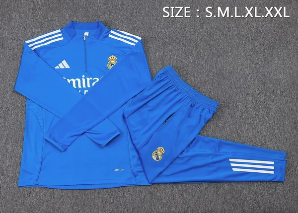 Real Madrid Niños Conjunto 2025 2026 Azul - Tuta Real Madrid Niños | 7camisetas