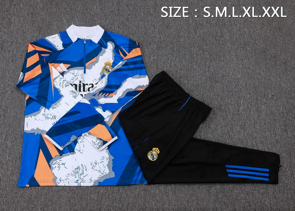 Real Madrid Niños Conjunto 2025 2026 Azul - Tuta Real Madrid Niños | 7camisetas