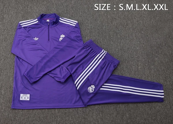 Real Madrid Conjunto 2025 2026 Púrpura - Real Madrid Barata | 7camisetas