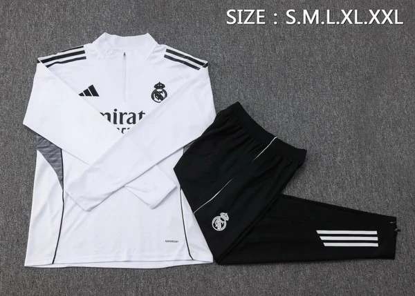 Real Madrid Conjunto 2025 2026 Blanco - Real Madrid Barata | 7camisetas