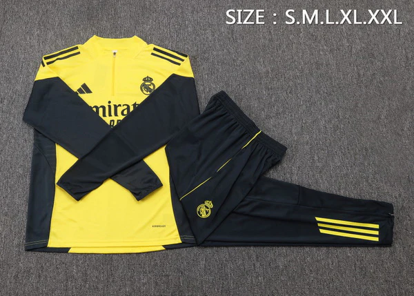 Real Madrid Conjunto 2025 2026 Amarillo - Real Madrid Barata | 7camisetas