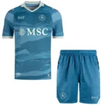 SSC Napoli Conjunto 2024 2025 cuarta Azul - Ssc Napoli Equipacion | 7camisetas