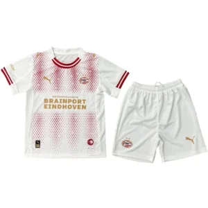 PSV Eindhoven Niños Conjunto 2025 2026 cuarta Blanco - PSV Eindhoven Niños Barata | 7camisetas