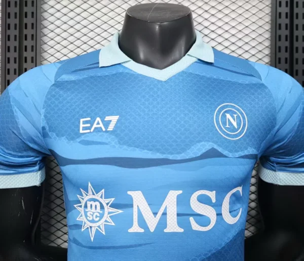 SSC Napoli Camiseta Edición Jugadores 2024 2025 cuarta Azul - Camiseta Serie A SSC Napoli | 7camisetas