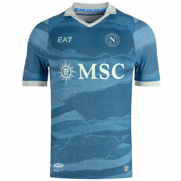 Cuarta Tailandia Camiseta Napoli 2024 2025 Azul SSC Napoli Camiseta 2024 2025 cuarta Azul - Camiseta Serie A SSC Napoli | 7camisetas