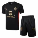AC Milan Conjunto 2024 2025 Negro - AC Milan Barata | 7camisetas