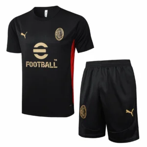AC Milan Conjunto 2024 2025 Negro - AC Milan Barata | 7camisetas
