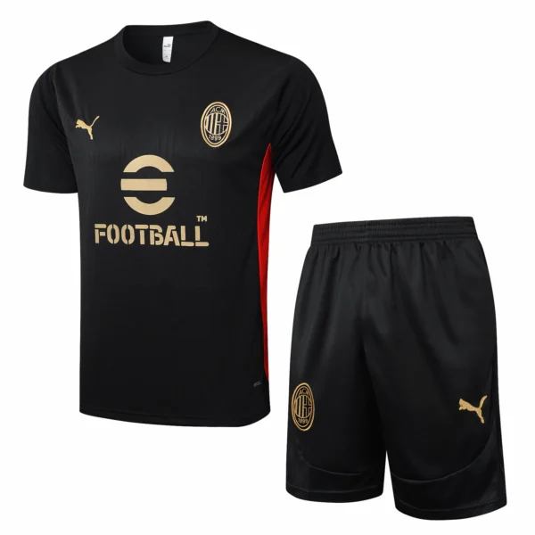 AC Milan Conjunto 2024 2025 Negro - AC Milan Barata | 7camisetas