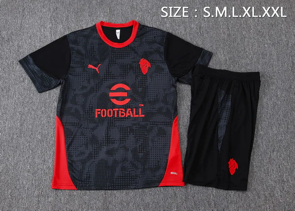 AC Milan Conjunto 2025 2026 Negro - AC Milan Barata | 7camisetas