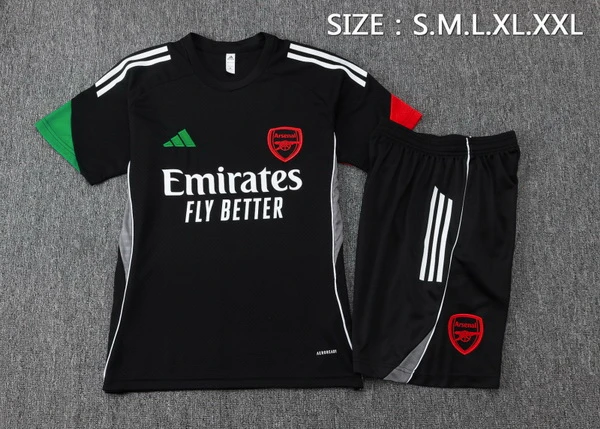 Arsenal Conjunto 2025 2026 Negro - Arsenal Barata | 7camisetas