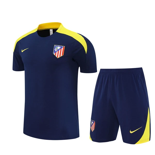 Entrenamiento Conjunto Completo Atlético Madrid 2025 2026 Azul Amarillo Atlético Madrid Conjunto 2025 2026 Azul - Equipacion Atletico Madrid 25 26 | 7camisetas
