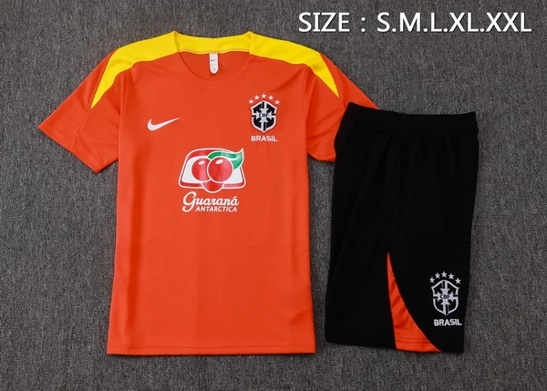 Brasil Conjunto 2026 Naranja - Brasil Barata | 7camisetas