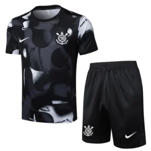 Corinthians Paulista Conjunto 2025 2026 Negro - Corinthians Paulista 2026 | 7camisetas