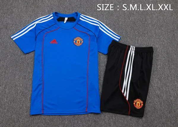 Manchester United Conjunto 2025 2026 Azul - Manchester United Barata | 7camisetas