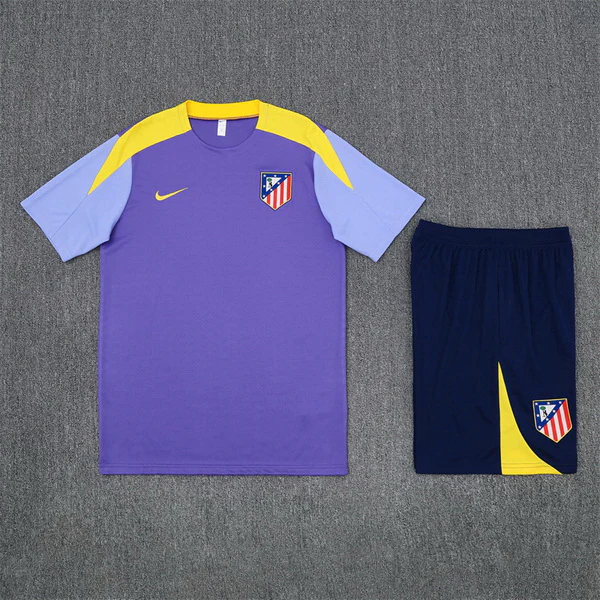Atlético Madrid Niños Conjunto 2025 2026 Púrpura - Equipacion Atletico Madrid Niños | 7camisetas