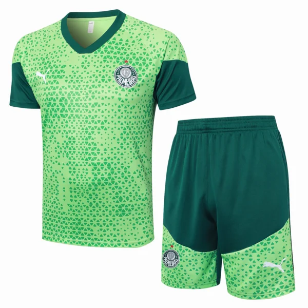 Entrenamiento Conjunto Completo Palmeiras 2025 2026 Verde SE Palmeiras Conjunto 2025 2026 Verde - Tuta SE Palmeiras | 7camisetas