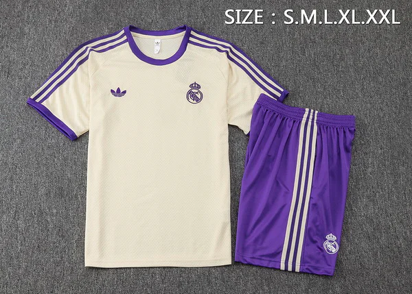 Real Madrid Conjunto 2025 2026 Amarillo - Real Madrid Barata | 7camisetas