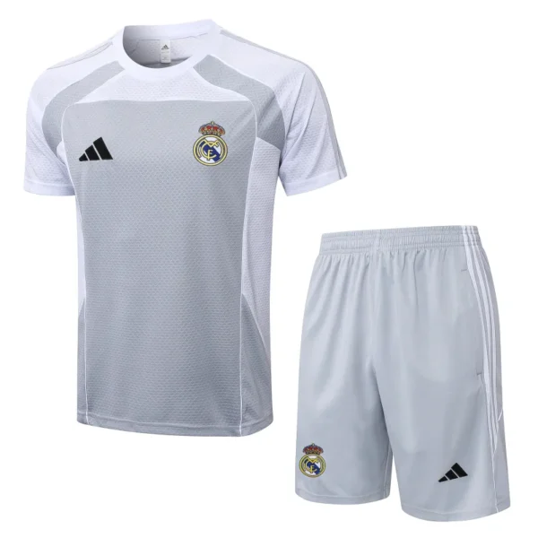 Real Madrid Conjunto 2025 2026 Gris - Real Madrid Barata | 7camisetas