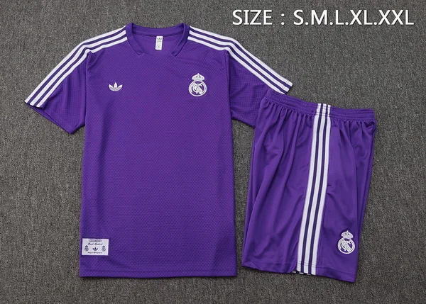 Real Madrid Conjunto 2025 2026 Púrpura - Real Madrid Barata | 7camisetas