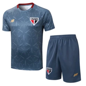 São Paulo Conjunto 2025 2026 Gris - São Paulo Barata | 7camisetas