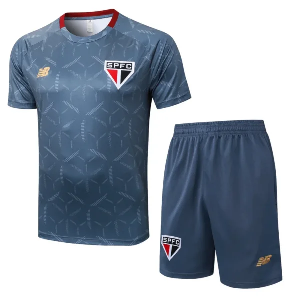 São Paulo Conjunto 2025 2026 Gris - São Paulo Barata | 7camisetas