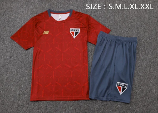 São Paulo Conjunto 2025 2026 Rojo - São Paulo Barata | 7camisetas