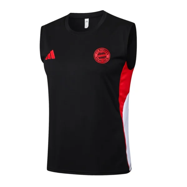 Entrenamiento Sin Mangas Bayern Múnich 2025 2026 Negro Rojo Bayern Múnich Chándal 2025 2026 Negro - Tuta Bayern Múnich | 7camisetas