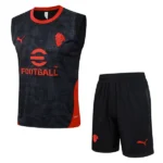 AC Milan Conjunto 2025 2026 Negro - AC Milan Barata | 7camisetas