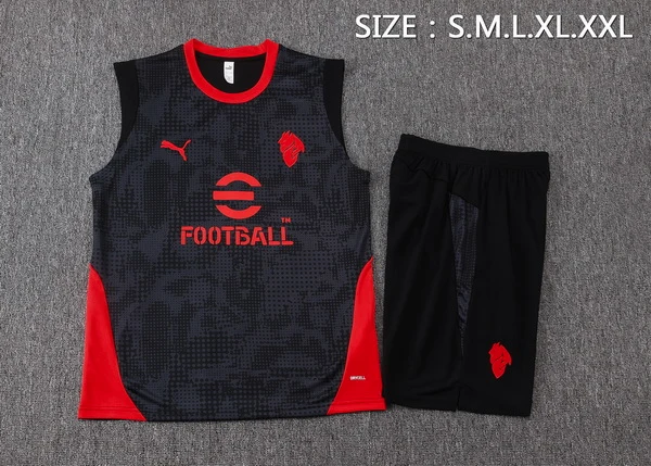 AC Milan Conjunto 2025 2026 Negro - AC Milan Barata | 7camisetas