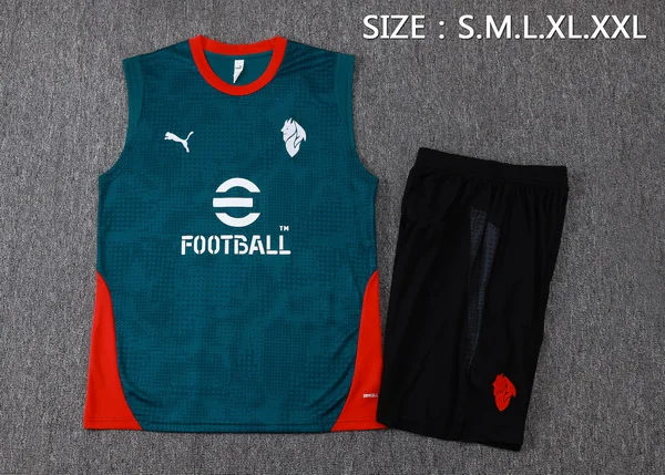 AC Milan Conjunto 2025 2026 Verde - AC Milan Barata | 7camisetas