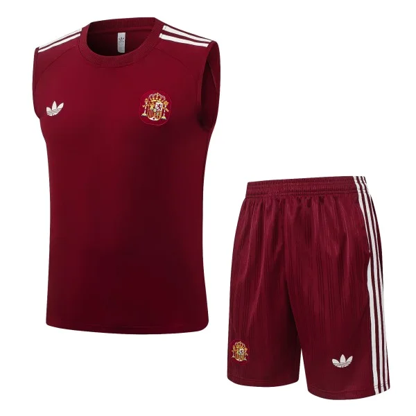 Entrenamiento Sin Mangas Conjunto Completo Argentina 2026 Borgona Argentina Conjunto 2026 - Argentina Barata | 7camisetas