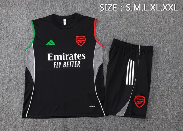 Arsenal Conjunto 2025 2026 Negro - Arsenal Barata | 7camisetas
