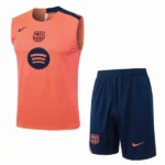 FC Barcelona Conjunto 2025 2026 Naranja - FC Barcelona Barata | 7camisetas