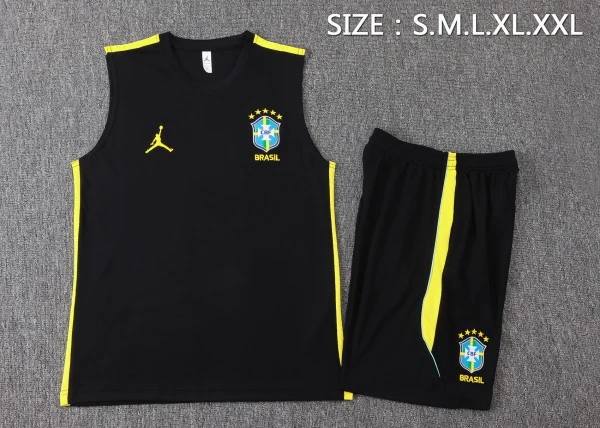 Brasil Conjunto 2026 Negro - Brasil Barata | 7camisetas