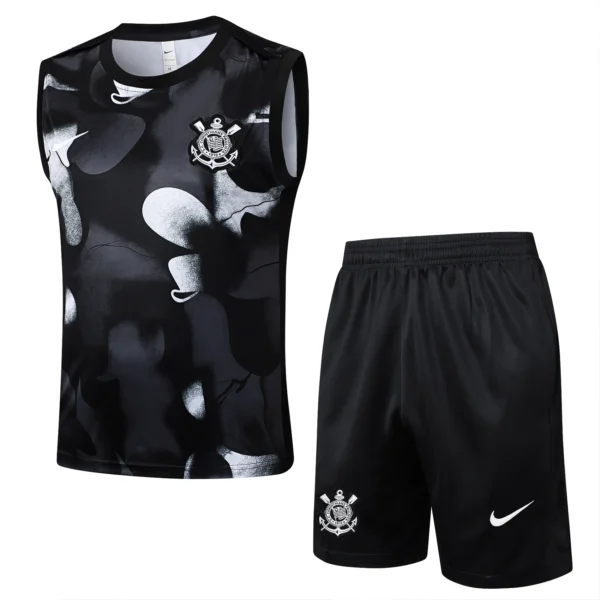 Corinthians Paulista Conjunto 2025 2026 Negro - Corinthians Paulista 2026 | 7camisetas