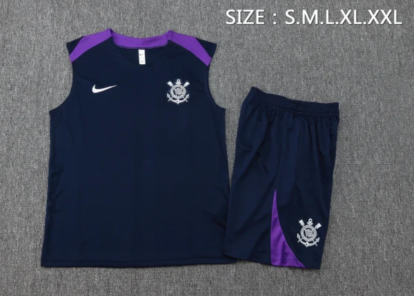 Corinthians Paulista Conjunto 2025 2026 Azul - Corinthians Paulista 2026 | 7camisetas