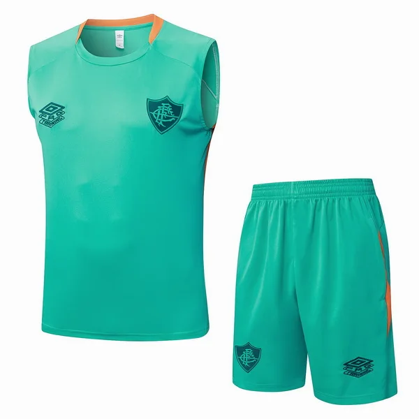 Entrenamiento Sin Mangas Conjunto Completo Fluminense 2025 2026 Verde Fluminense Conjunto 2025 2026 Verde - Fluminense Barata | 7camisetas