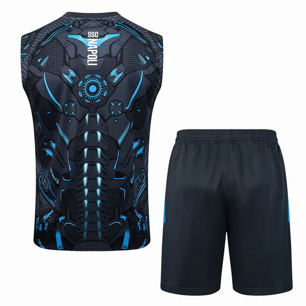 SSC Napoli Conjunto 2025 2026 Negro - Ssc Napoli Equipacion | 7camisetas
