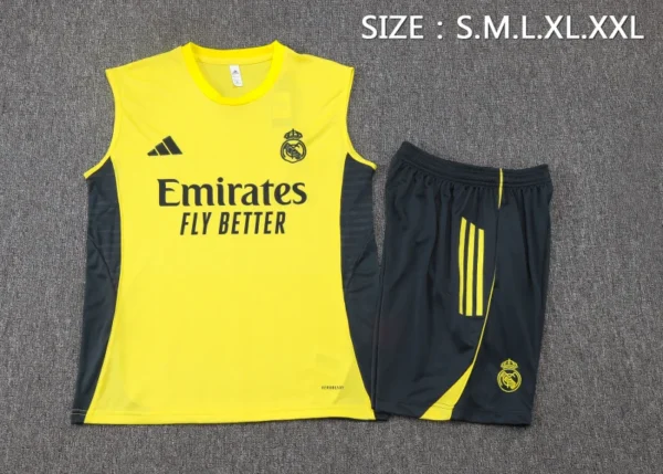 Real Madrid Conjunto 2025 2026 Amarillo - Real Madrid Barata | 7camisetas