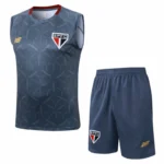 São Paulo Conjunto 2025 2026 Gris - São Paulo Barata | 7camisetas