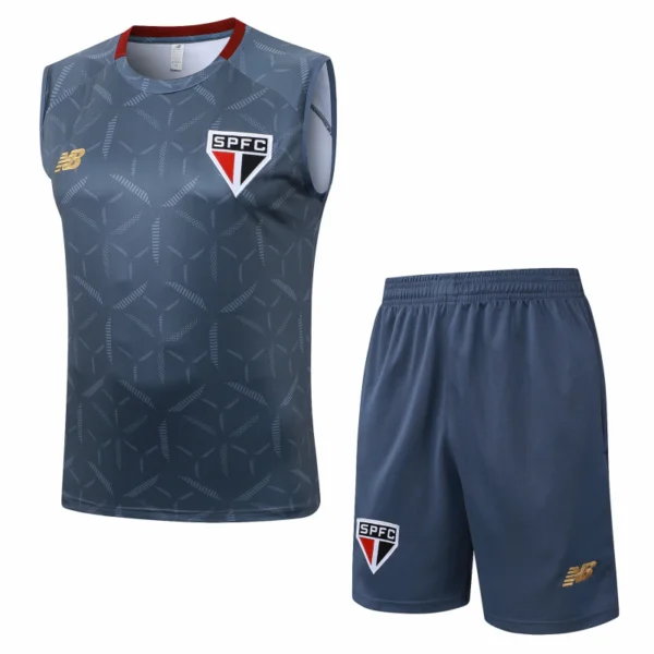 São Paulo Conjunto 2025 2026 Gris - São Paulo Barata | 7camisetas