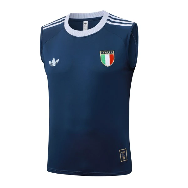 Entrenamiento Sin Mangas Italia 2026 Azul Marino Italia Chándal 2026 Azul - Equipación Italia | 7camisetas
