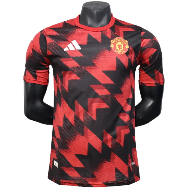 Especial Camiseta Manchester United 2025 2026 Rojo Negro Manchester United Camiseta 2025 2026 Especial Roja - Camiseta Manchester United | 7camisetas