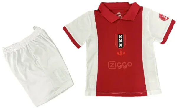 Ajax Niños Conjunto 2025 2026 Especial Rojo - Tuta Ajax Niños | 7camisetas
